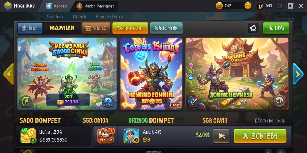 Berbagai pilihan mesin slot yang seru dan menarik.